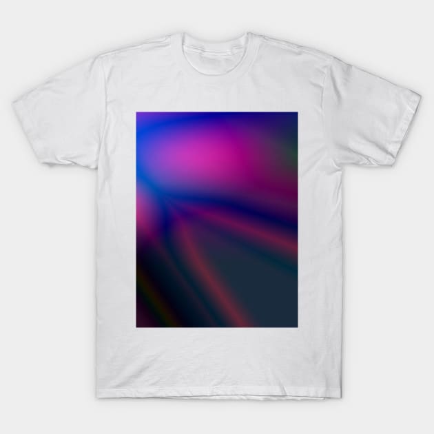 blue green purple pink texture design T-Shirt by creatilory